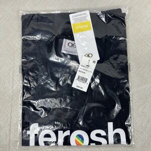 Queer Eye Graphic Tee Shirt Adults Medium ferosh Black short sleeve NWT‎